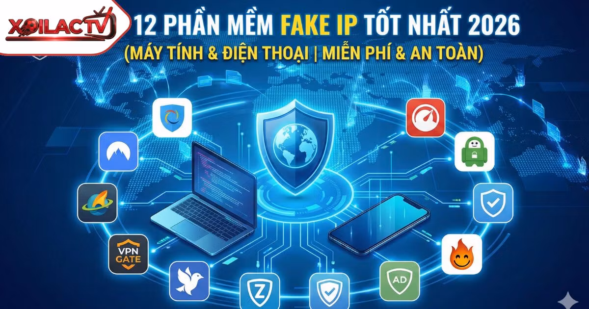 Phần Mềm Fake IP Tốt Nhất 2026: Đánh Giá, Cách Dùng & Giải Pháp Bảo Mật Toàn Diện
