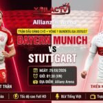Hình ảnh nhận định, soi kèo trận đấu giữa Bayern Munich vs Stuttgart vòng 1 Bundesliga ngày 29/08/2026 cập nhật chi tiết trên Xoilac TV.